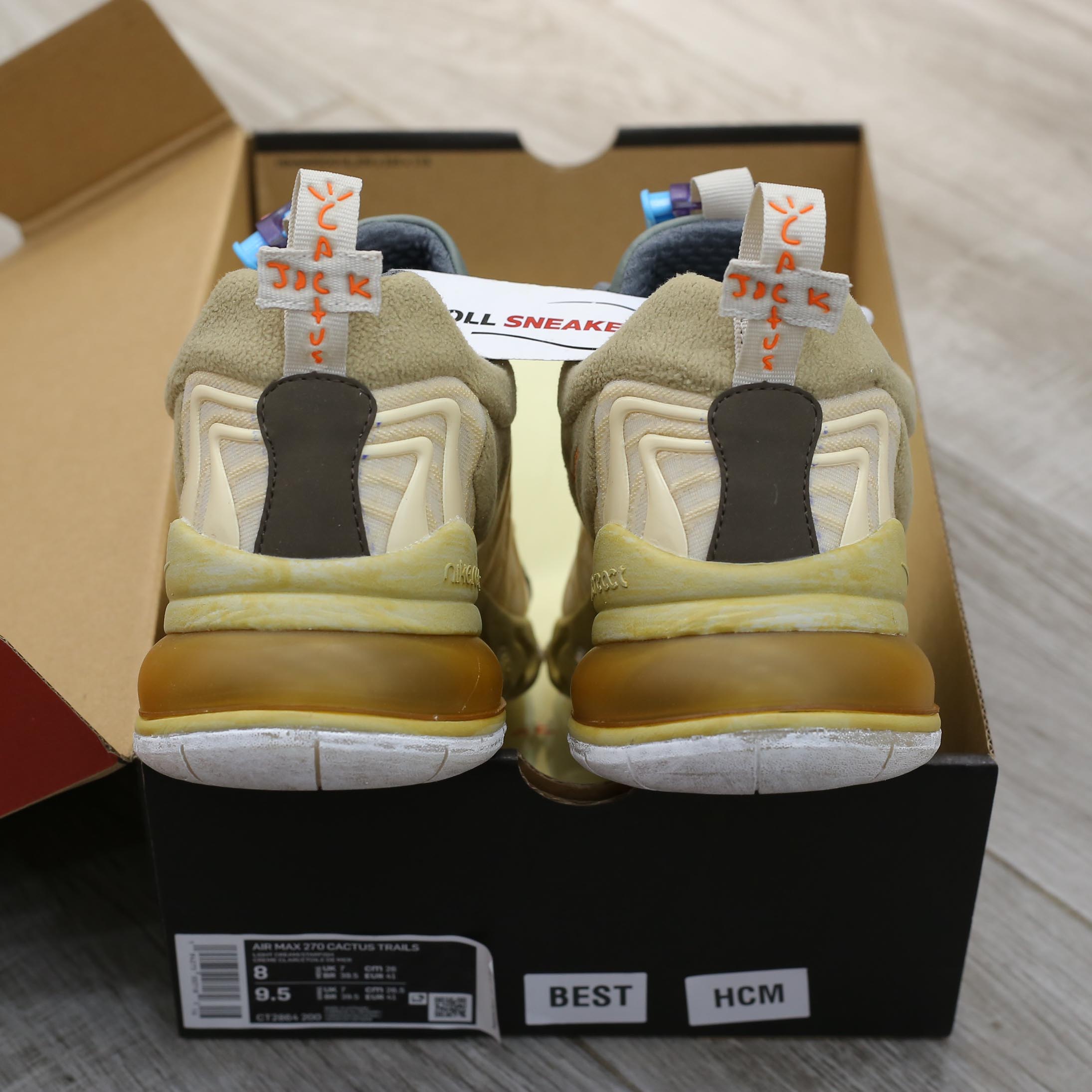 Giày Travis Scott x Air Max 270 React ENG ‘Cactus Trails’ Best Quality