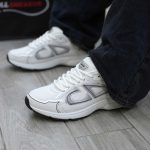 Onfeet Giày Dior B30 Sneaker ‘Triple White’ Best Quality