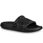 Dép Louis Vuitton Waterfront Mules 'Black' Like Auth