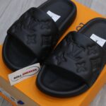 Dép Louis Vuitton Waterfront Mules ‘Black’ Like Auth
