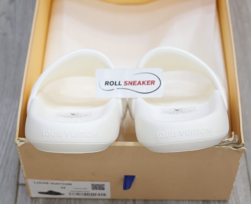 Dép Louis Vuitton Waterfront Mules ‘White’ Like Auth