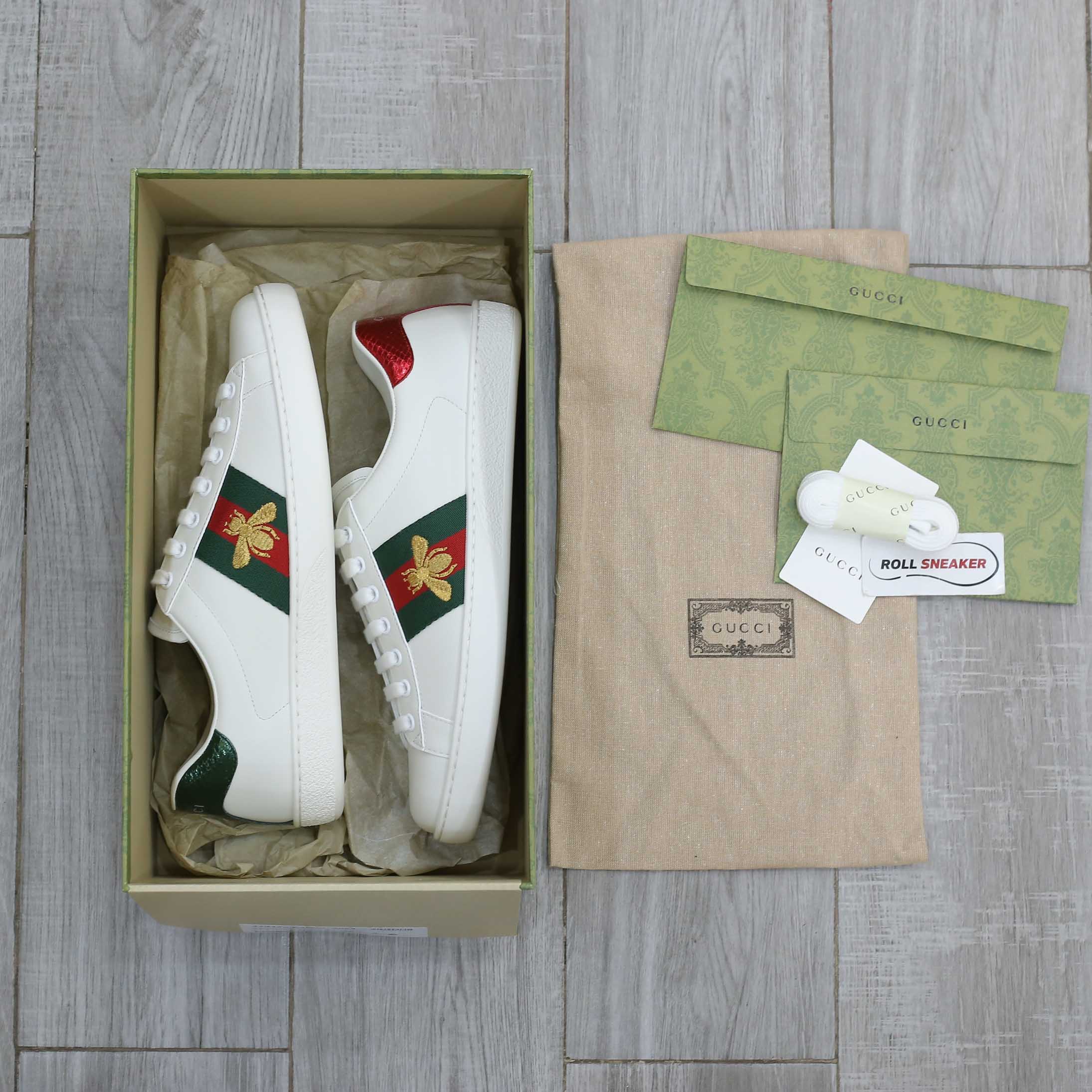 Giày Gucci Ace Bee thêu Ong Best Quality
