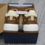 Giày MLB Chunky Liner Mid Boston Monogram Brown Like Auth