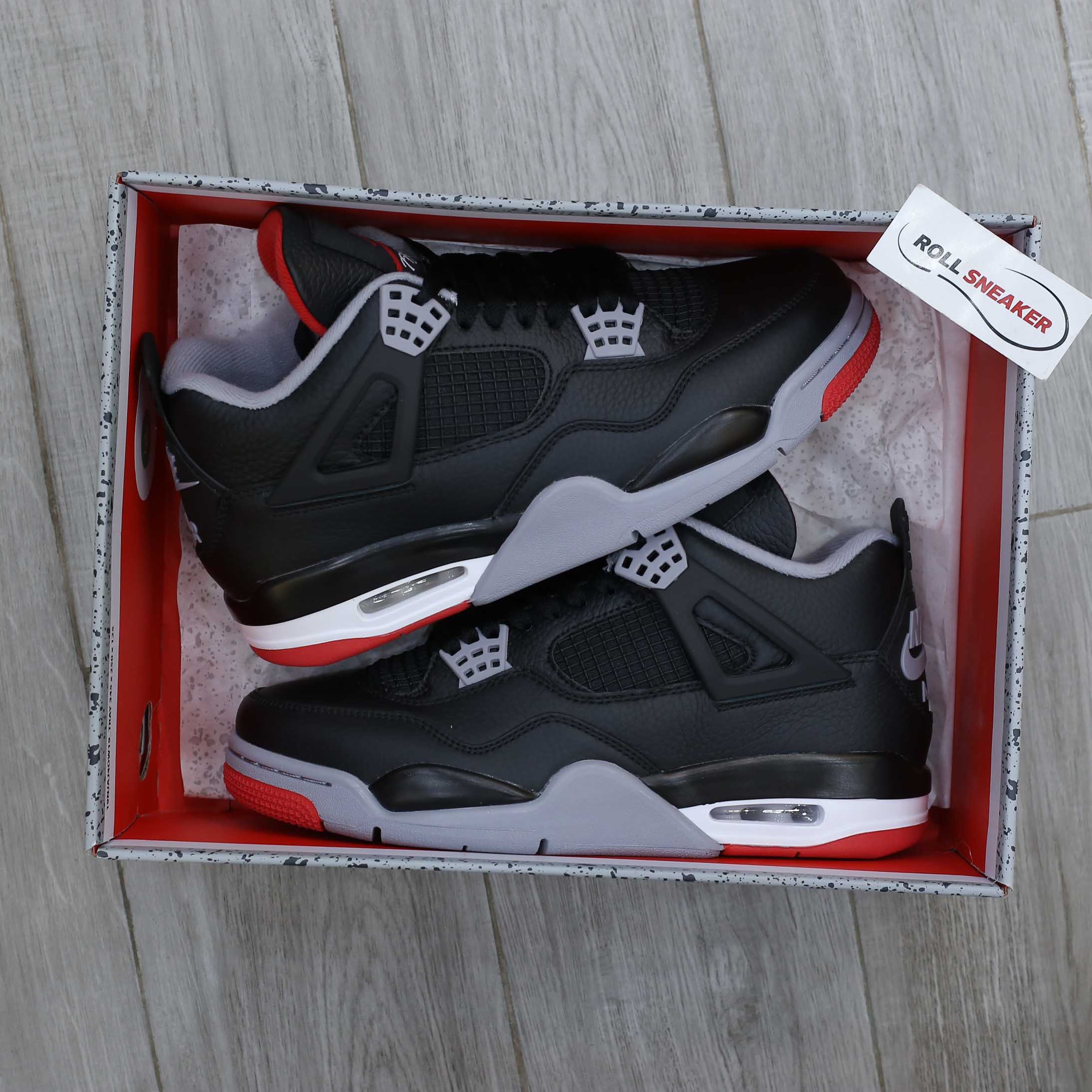 Giày Nike Air Jordan 4 Retro Bred Reimagined Men’s Like Auth