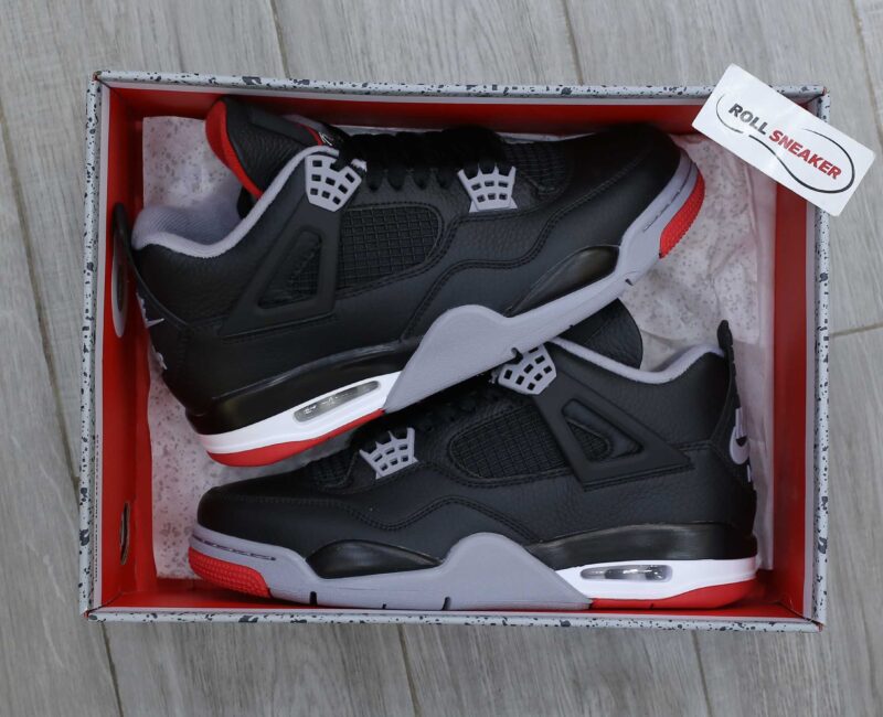 Giày Nike Air Jordan 4 Retro Bred Reimagined Men’s Like Auth