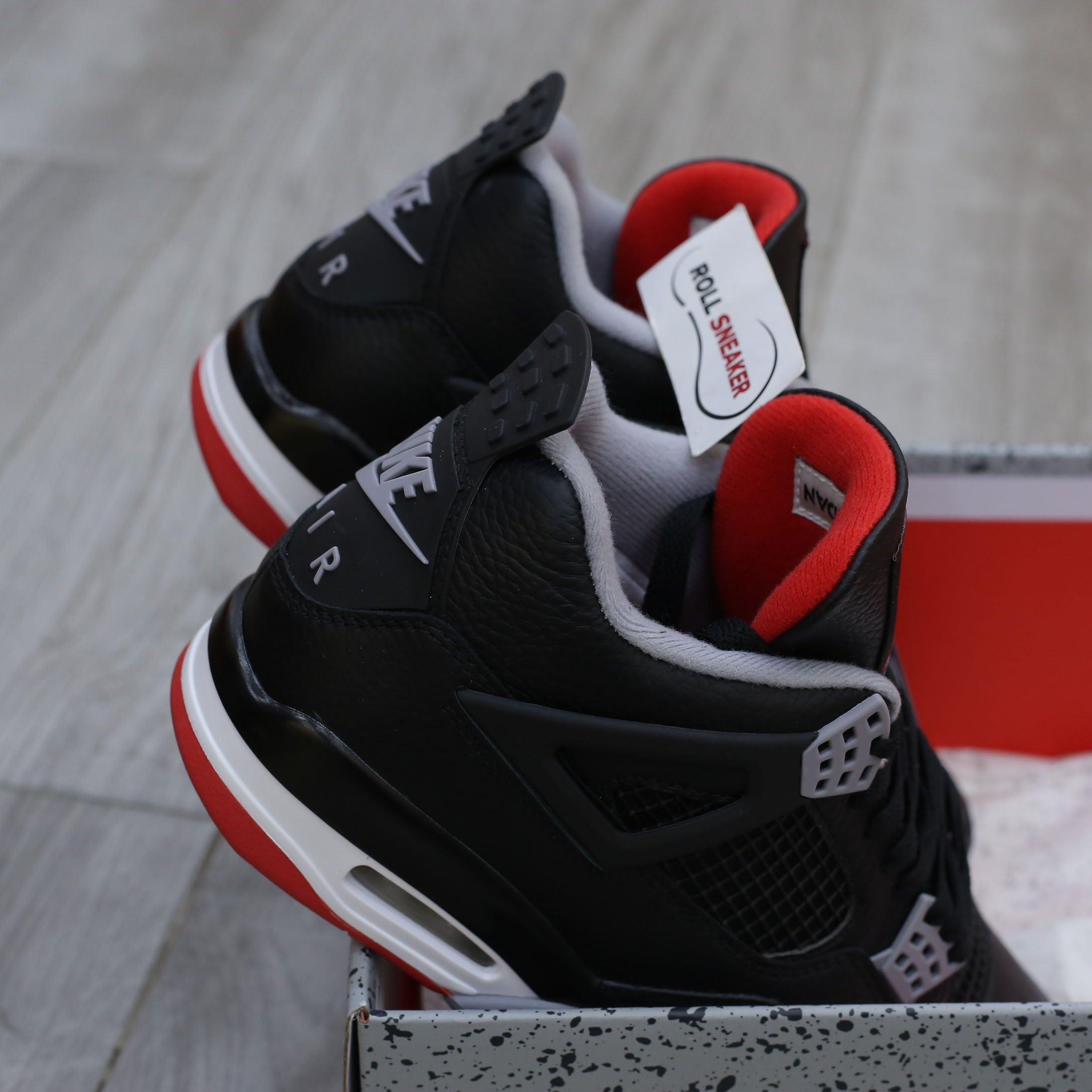 Giày Nike Air Jordan 4 Retro Bred Reimagined Men’s Like Auth
