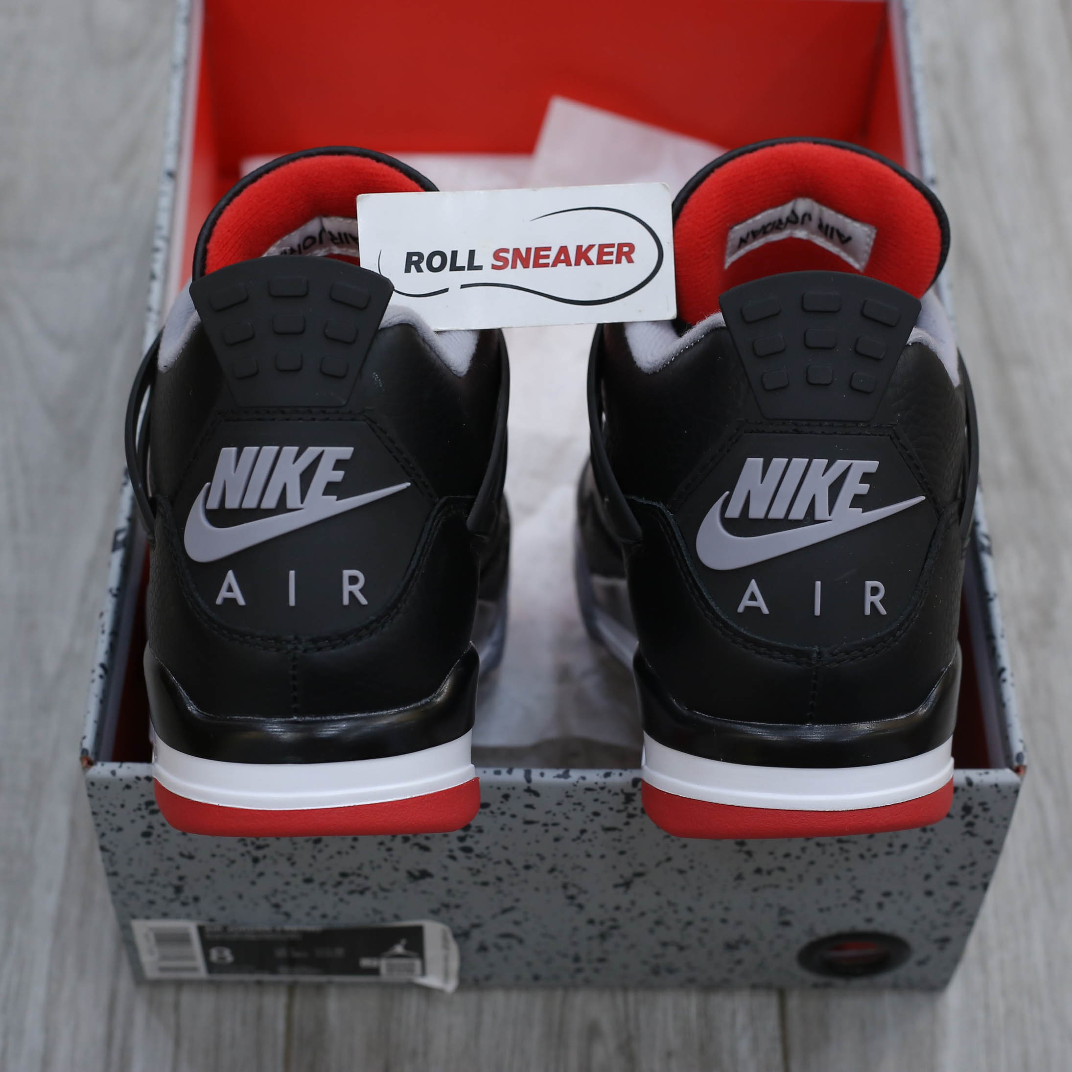 Giày Nike Air Jordan 4 Retro Bred Reimagined Men’s Like Auth
