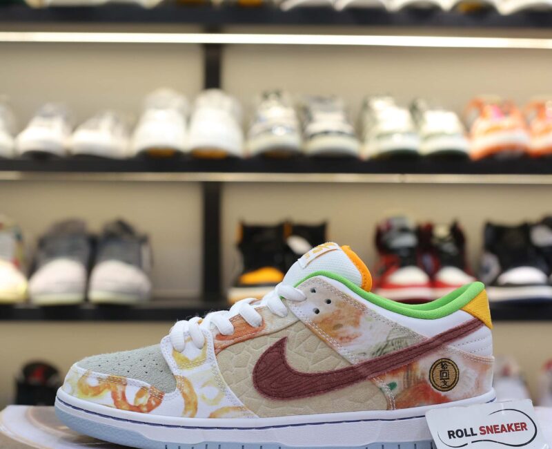 Giày Nike Jason Deng x Dunk Low Pro SB ‘Street Hawker’ Best Quality