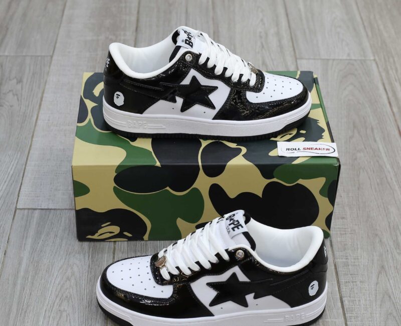 Giày A Bathing Ape Bape Sta Low Black Best Quality