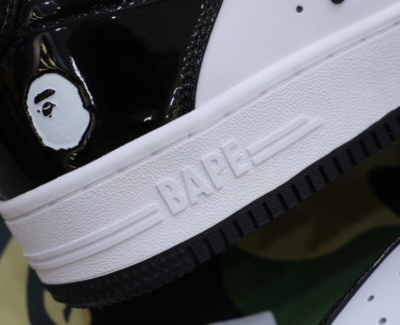 Giày A Bathing Ape Bape Sta Low Black Best Quality
