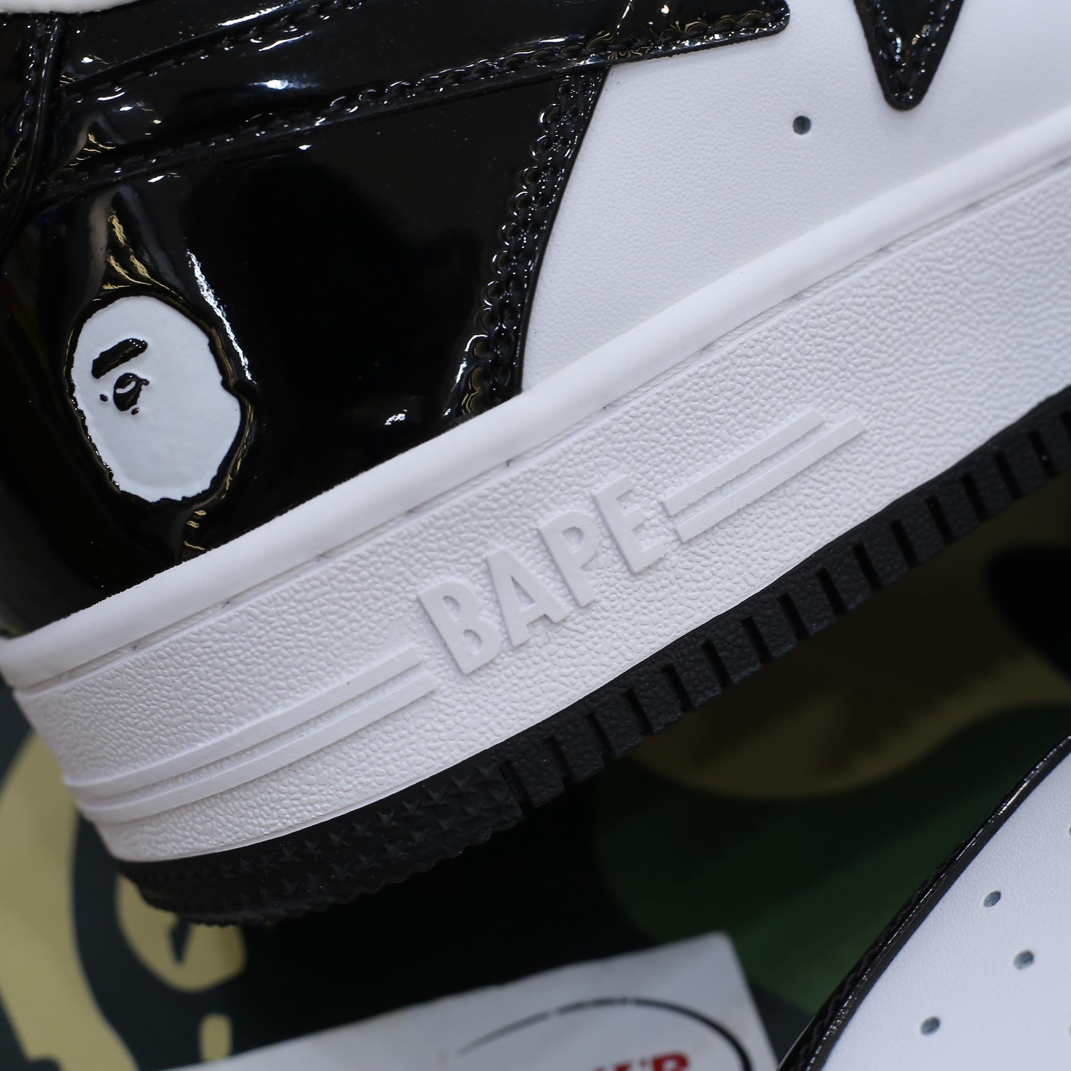 Giày A Bathing Ape Bape Sta Low Black Best Quality