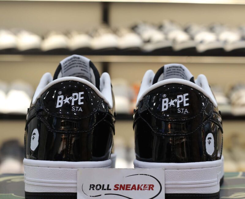 Giày A Bathing Ape Bape Sta Low Black Best Quality