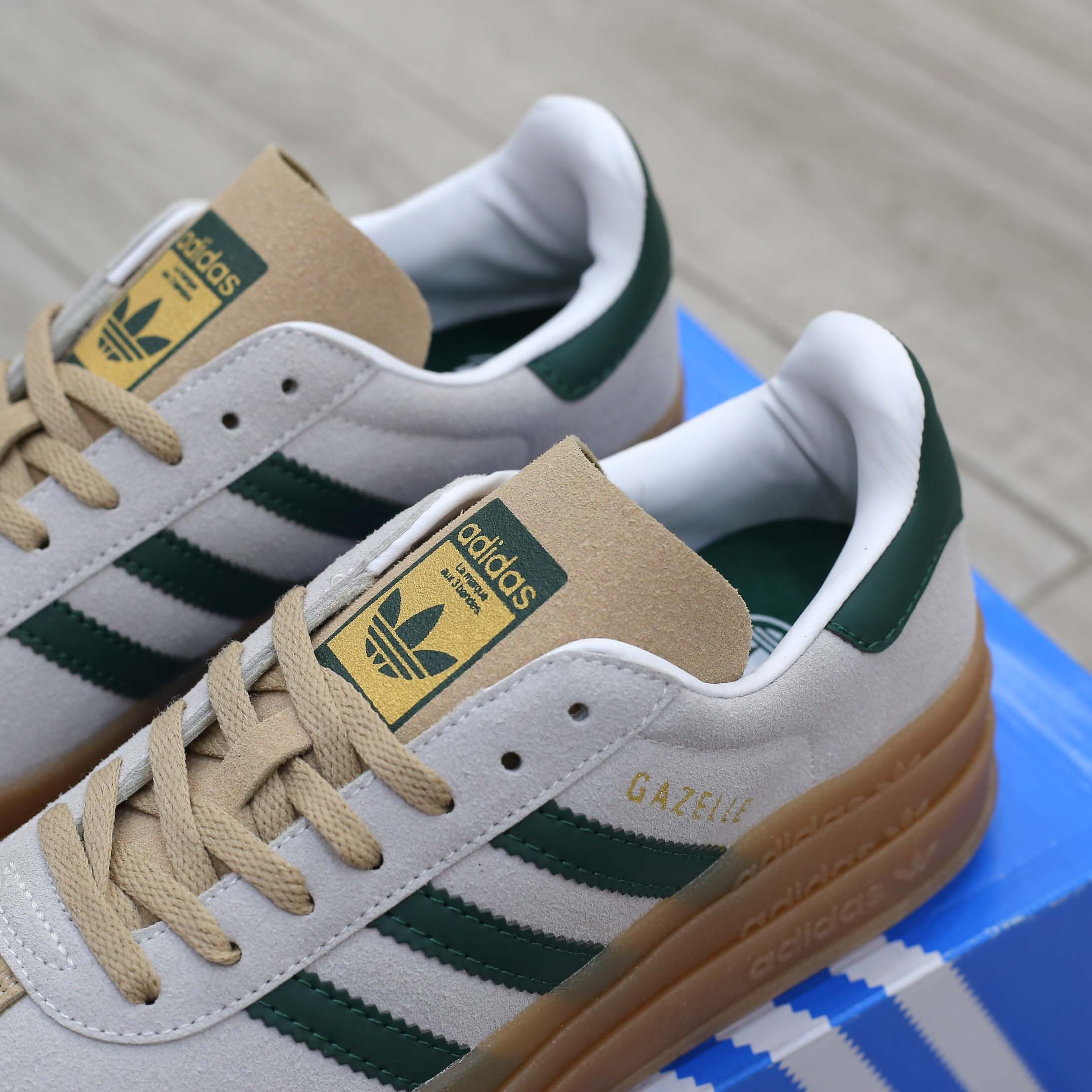 Giày Adidas Gazelle Bold ‘Cream Green’ Best Quality