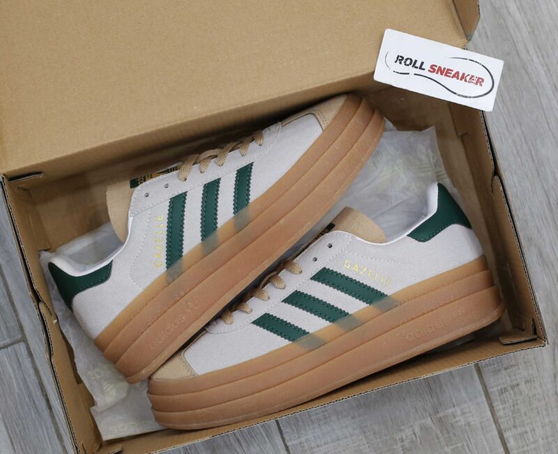 Giày Adidas Gazelle Bold ‘Cream Green’ Best Quality