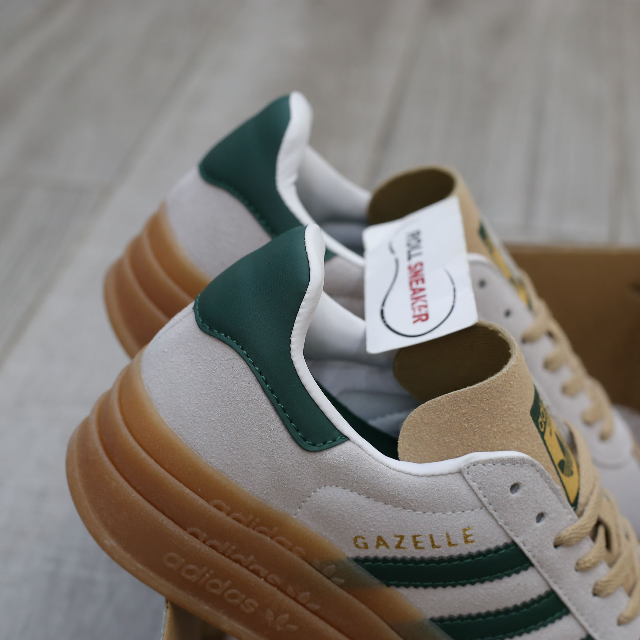 Giày Adidas Gazelle Bold ‘Cream Green’ Best Quality