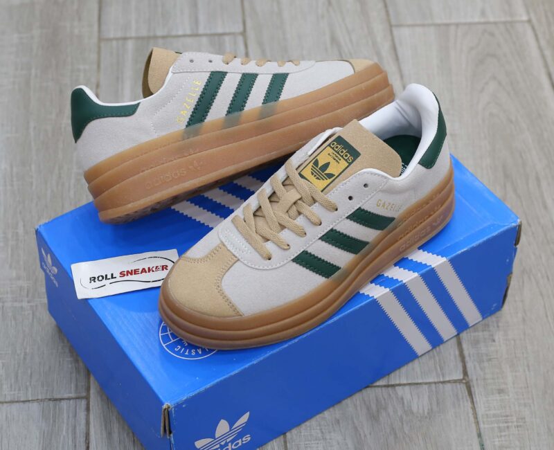 Giày Adidas Gazelle Bold ‘Cream Green’ Best Quality