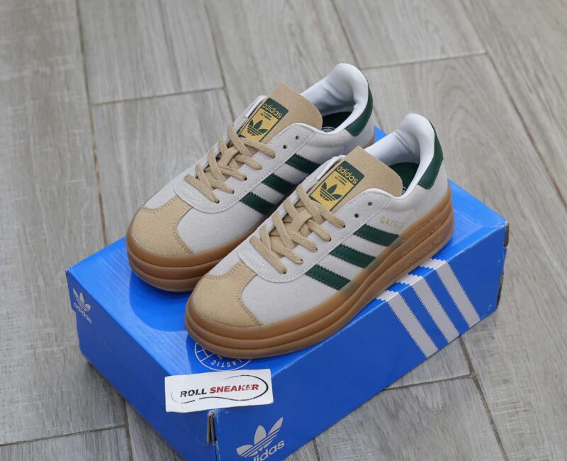 Giày Adidas Gazelle Bold ‘Cream Green’ Best Quality