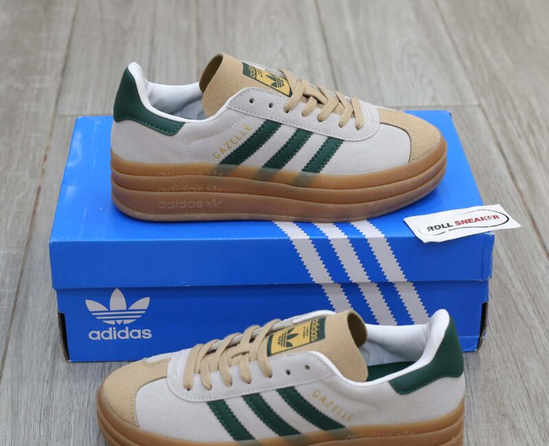 Giày Adidas Gazelle Bold ‘Cream Green’ Best Quality