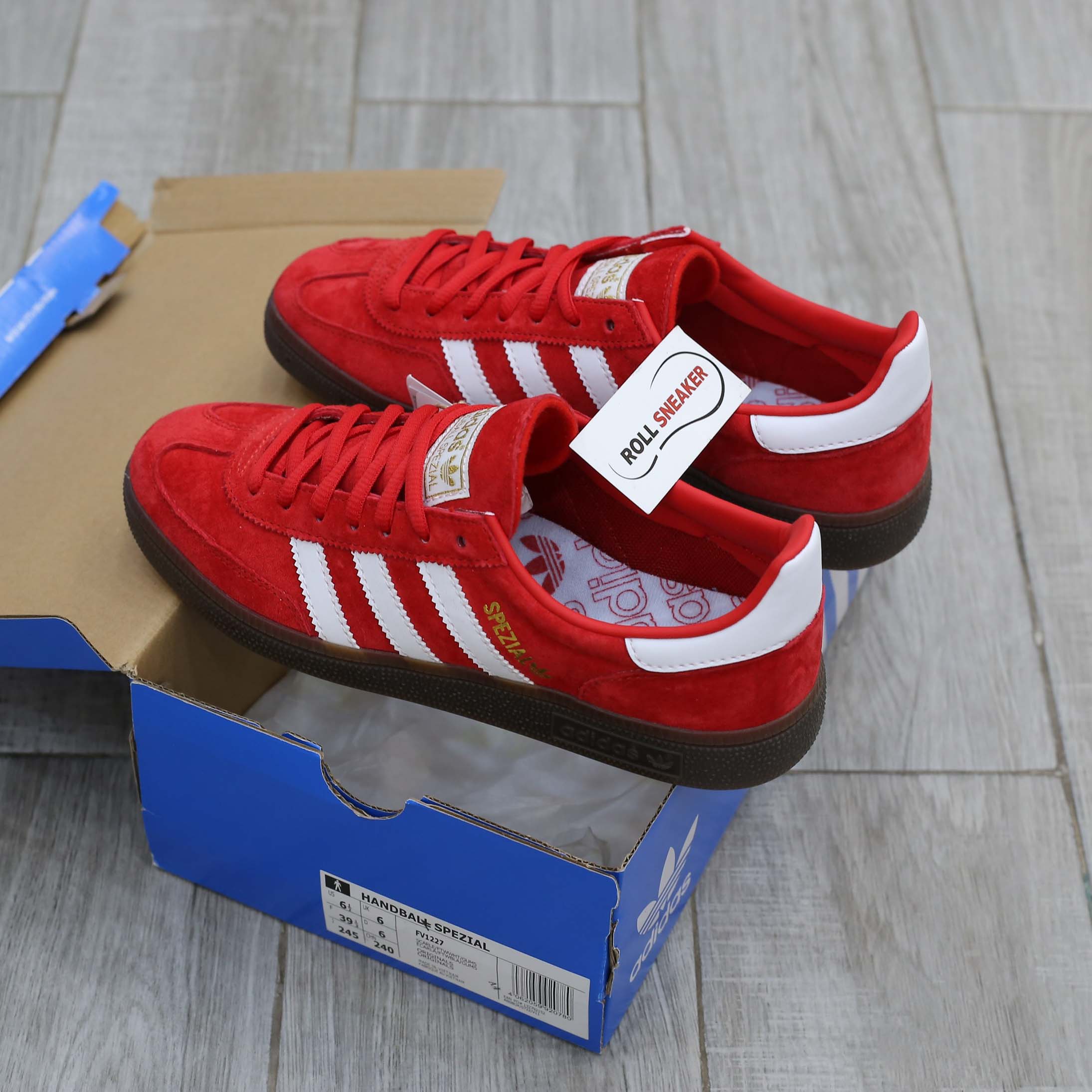 Giày Adidas Handball Spezial Scarlet Gum Like Auth