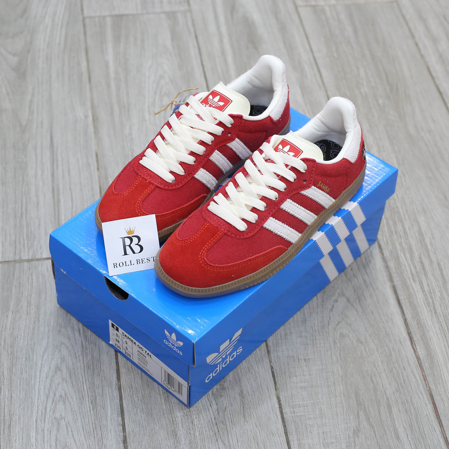 Giày Adidas Samba OG Talchum Pack Scarlet Best Quality
