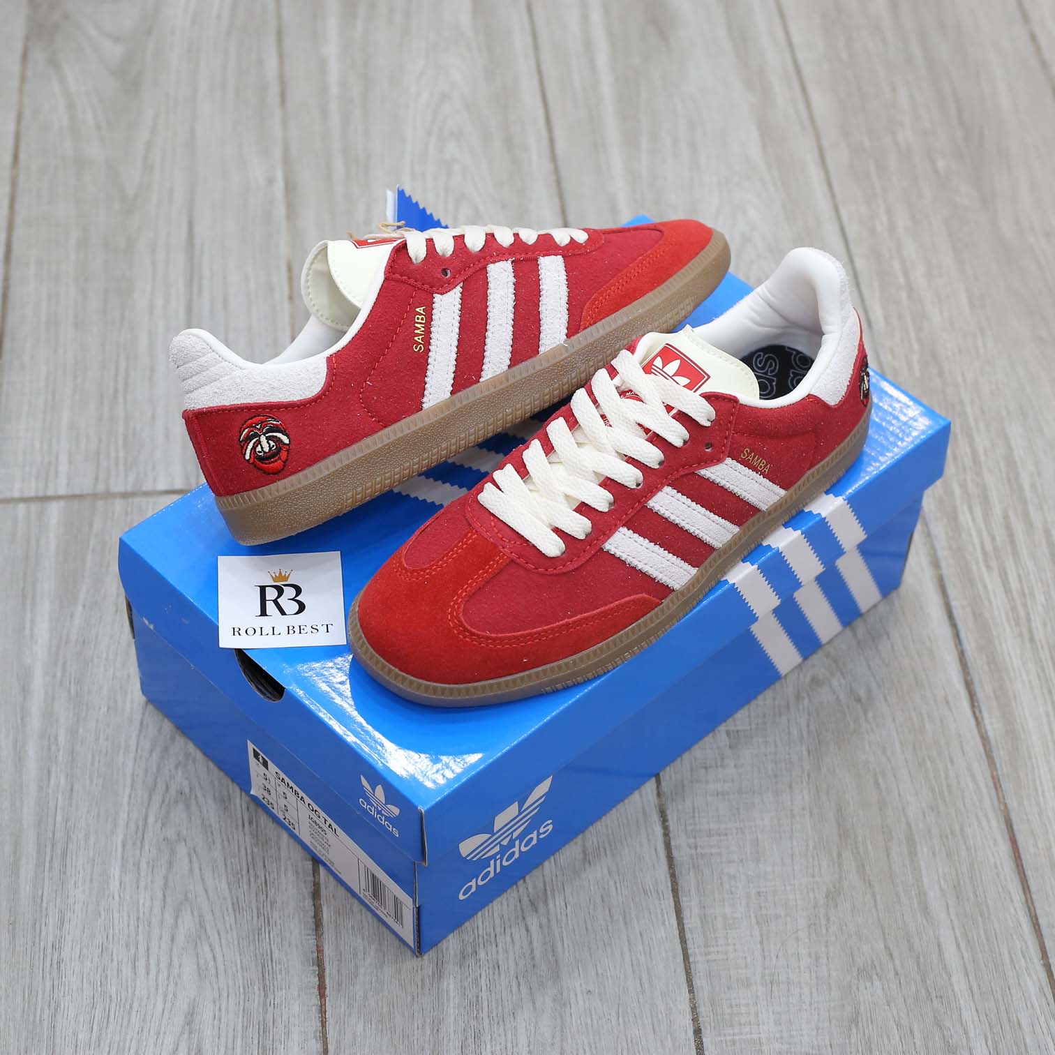 Giày Adidas Samba OG Talchum Pack Scarlet Best Quality