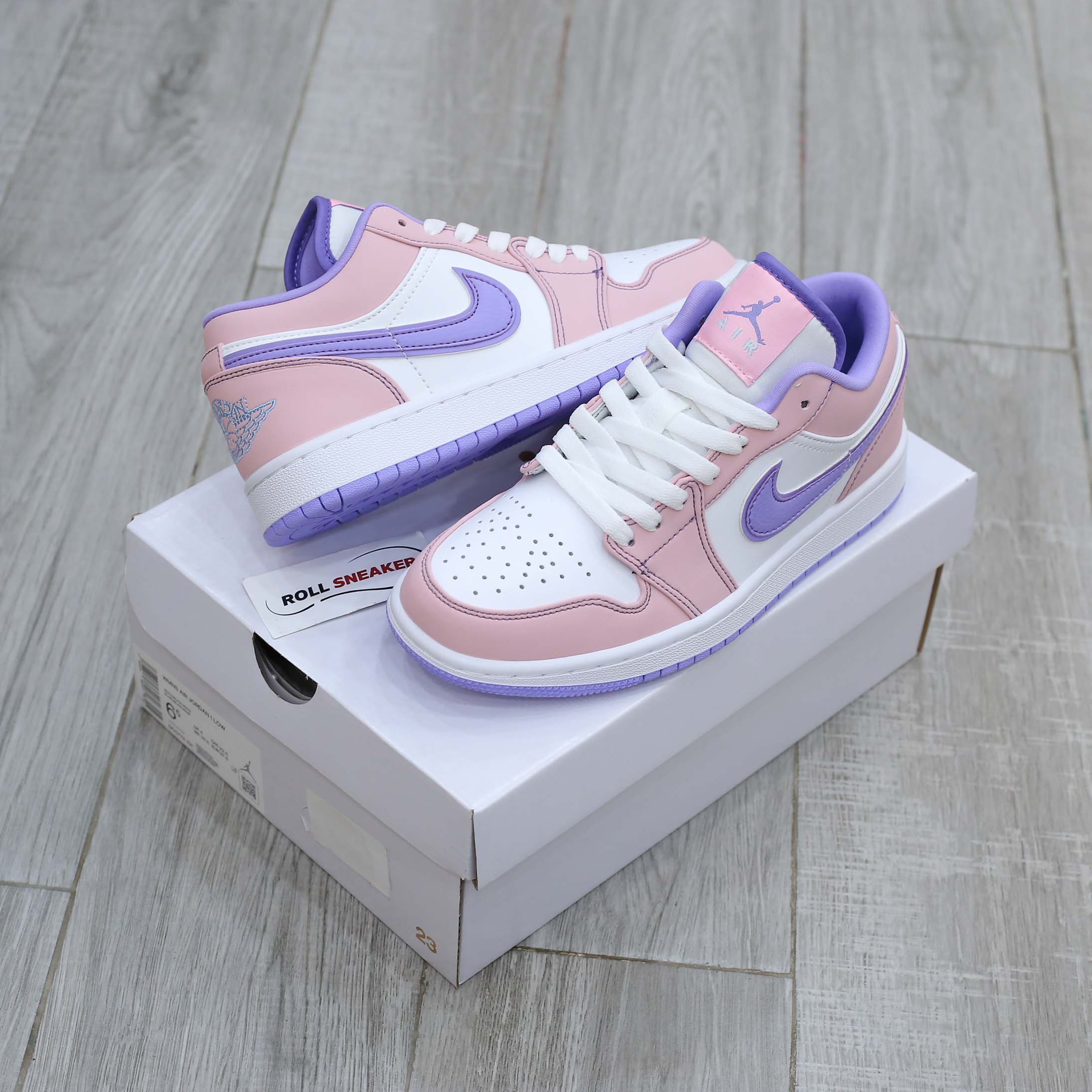Giày Air Jordan 1 Low SE GS 'Arctic Punch' Like Auth