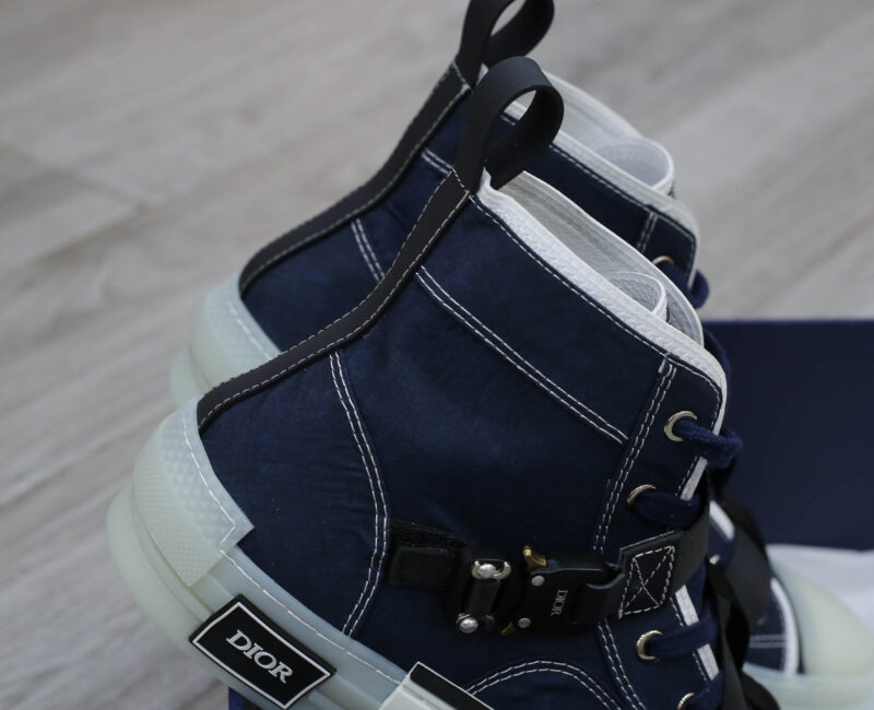 Giày Dior B23 High ‘Cobra Buckle Canvas’ Best Quality