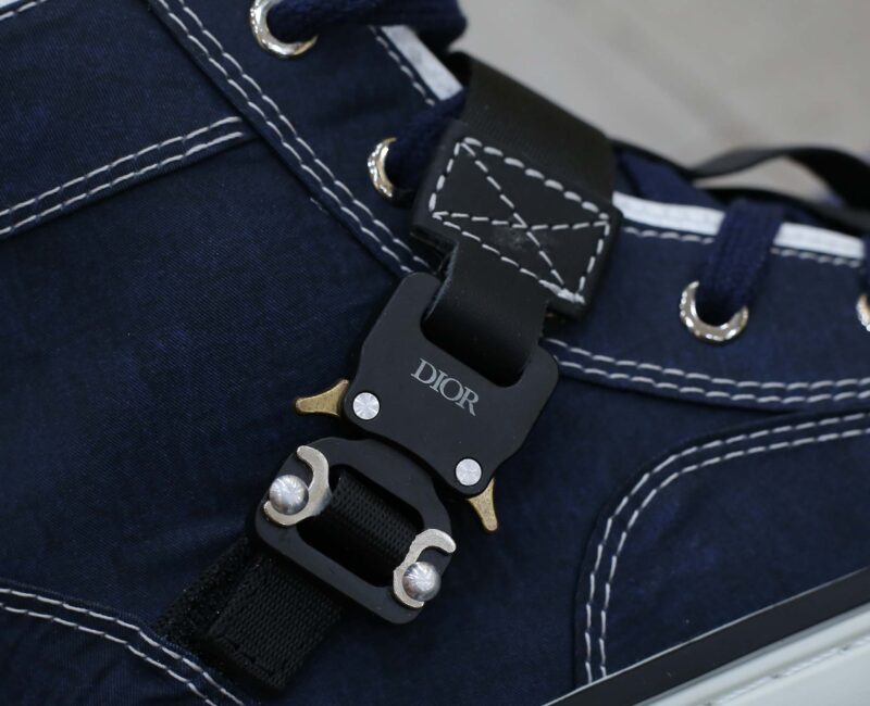 Giày Dior B23 High ‘Cobra Buckle Canvas’ Best Quality