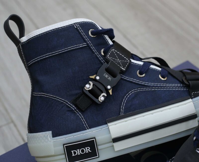 Giày Dior B23 High ‘Cobra Buckle Canvas’ Best Quality