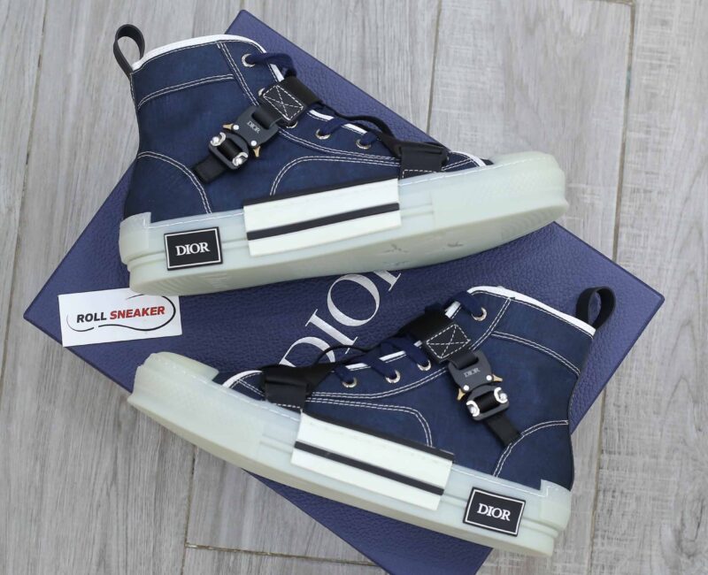 Giày Dior B23 High ‘Cobra Buckle Canvas’ Best Quality