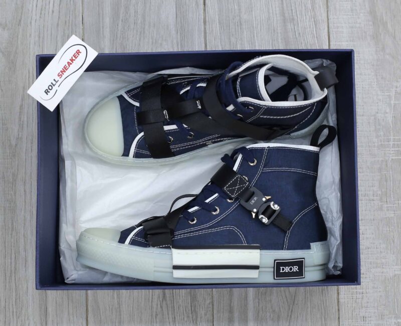 Giày Dior B23 High ‘Cobra Buckle Canvas’ Best Quality