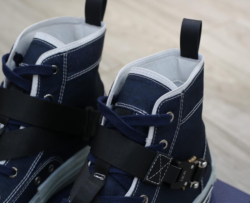 Giày Dior B23 High ‘Cobra Buckle Canvas’ Best Quality