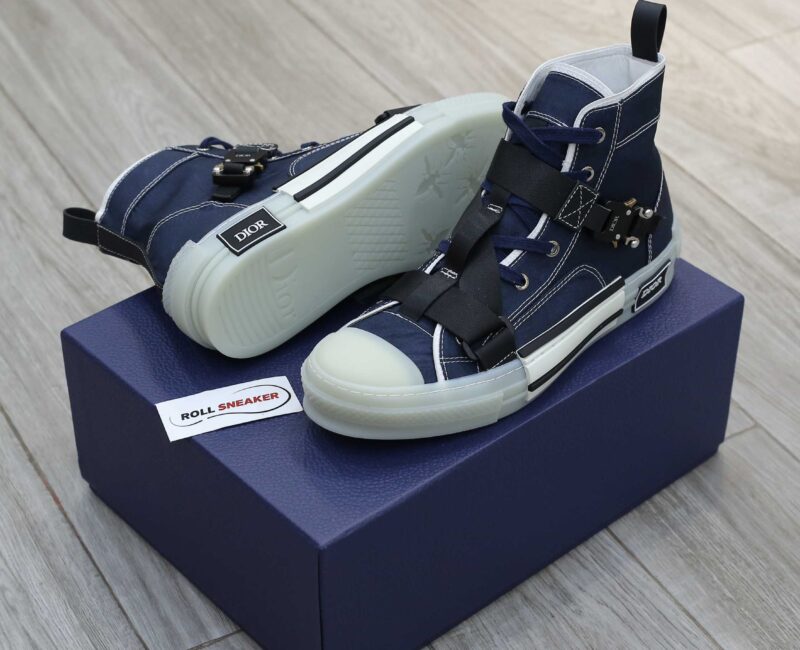 Giày Dior B23 High ‘Cobra Buckle Canvas’ Best Quality