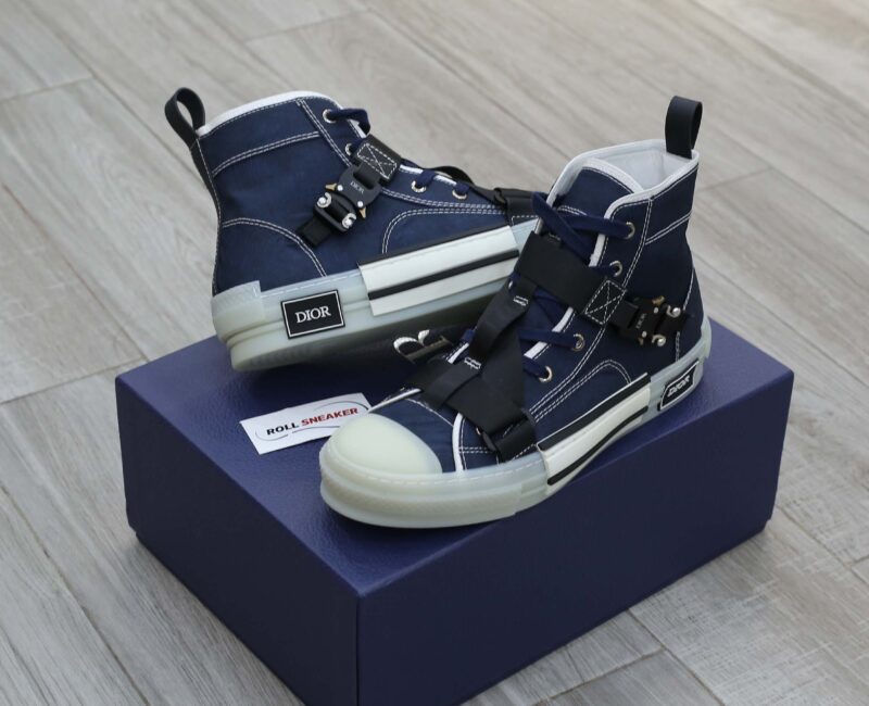 Giày Dior B23 High ‘Cobra Buckle Canvas’ Best Quality