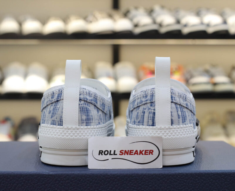 Giày Dior B23 Low Blue Oblique Kasuri Jacquard Best Quality