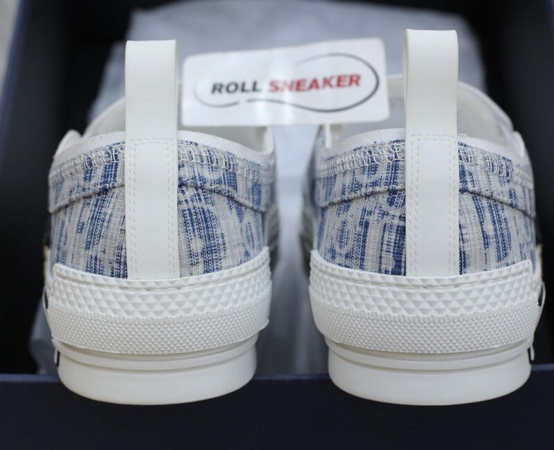 Giày Dior B23 Low Blue Oblique Kasuri Jacquard Best Quality