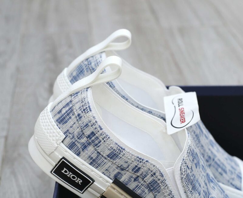 Giày Dior B23 Low Blue Oblique Kasuri Jacquard Best Quality