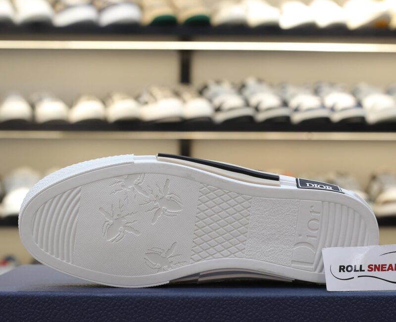 Giày Dior B23 Low Blue Oblique Kasuri Jacquard Best Quality