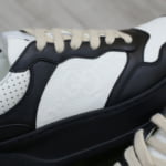 Giày Gucci GG Sneaker Black White leather họa tiết GG dập nổi Best Quality