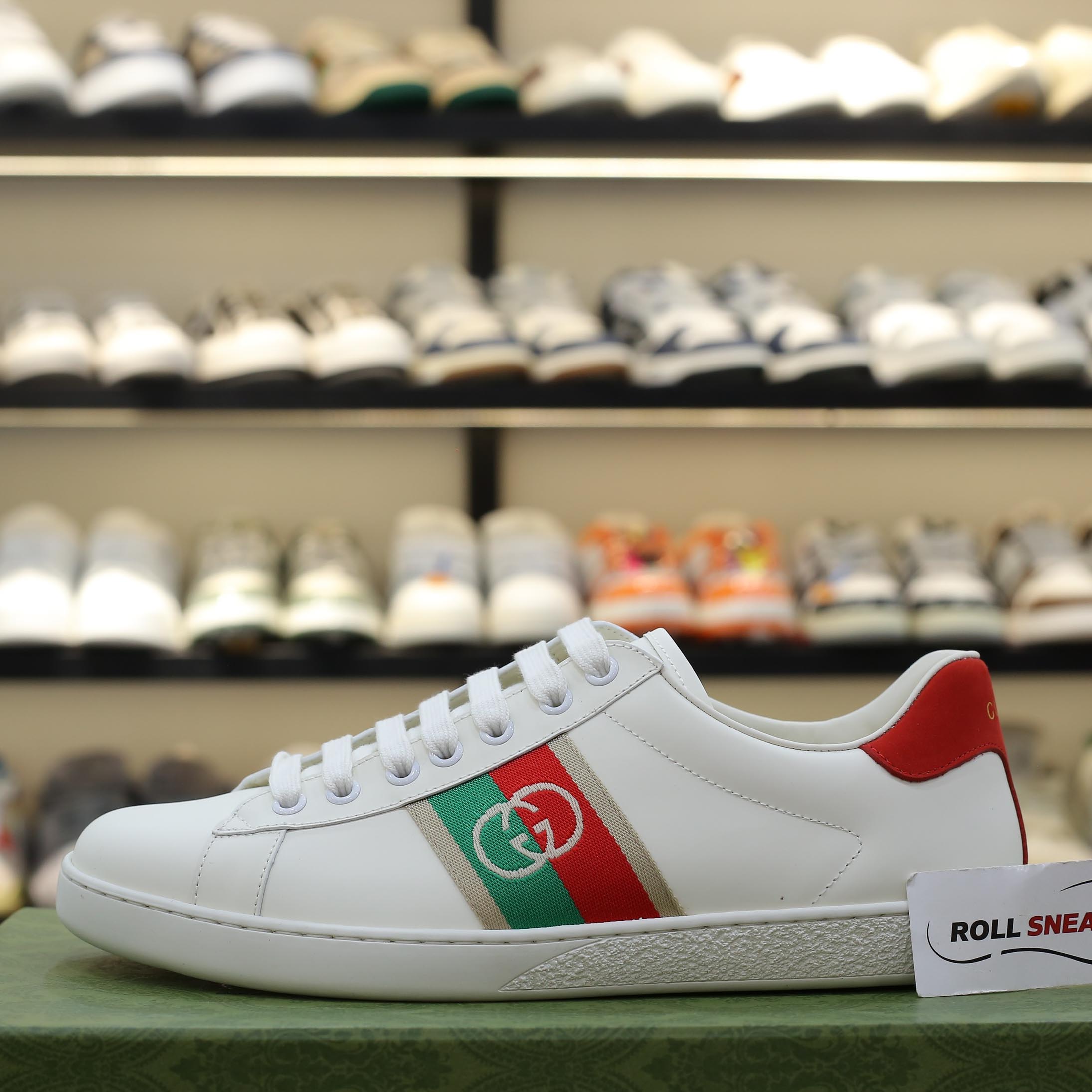 Giày Gucci Interlocking G Web Ace Best Quality