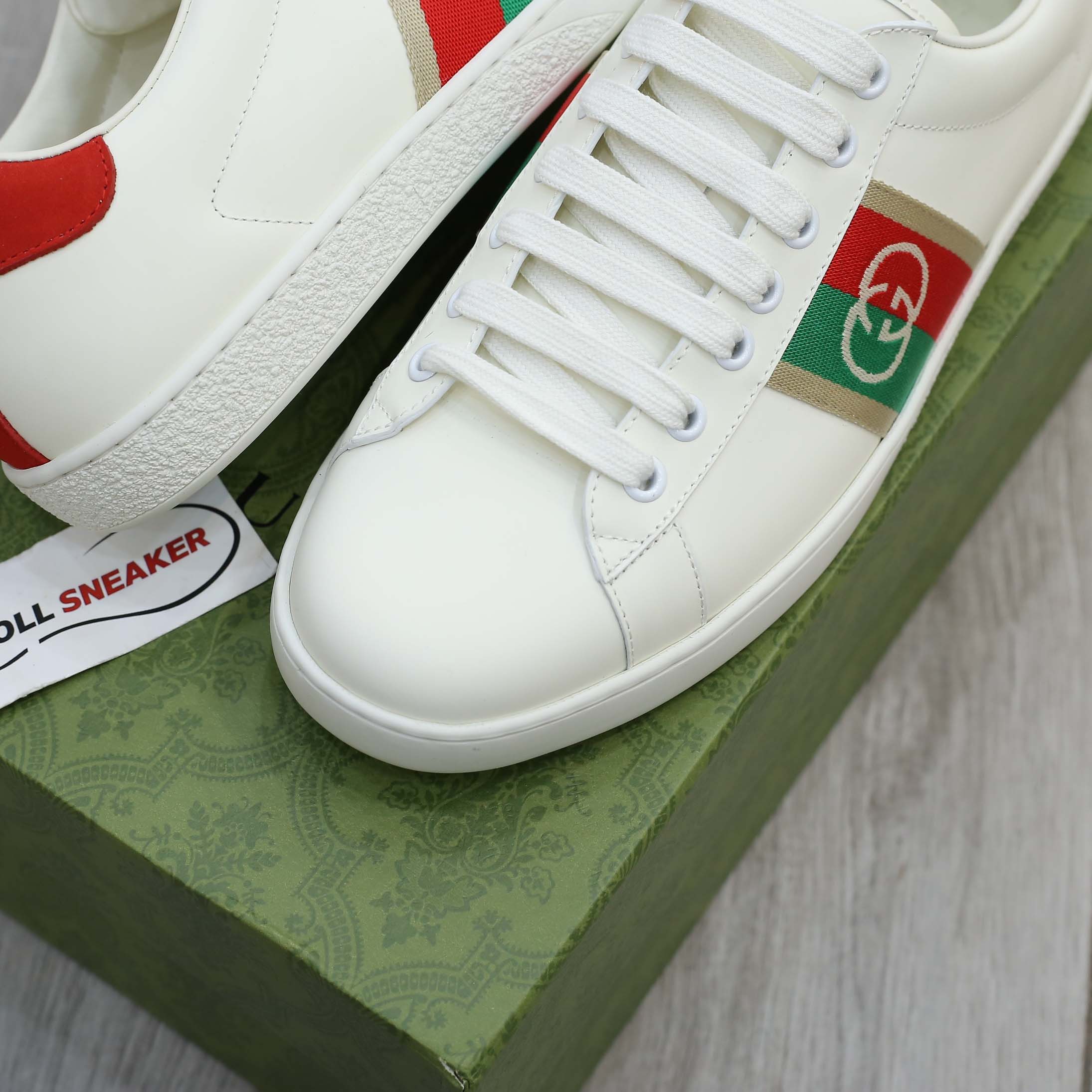 Giày Gucci Interlocking G Web Ace Best Quality