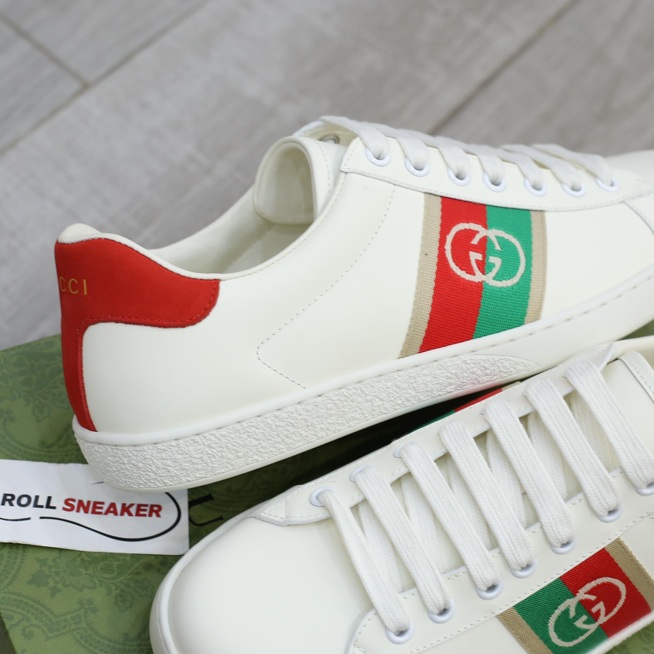 Giày Gucci Interlocking G Web Ace Best Quality