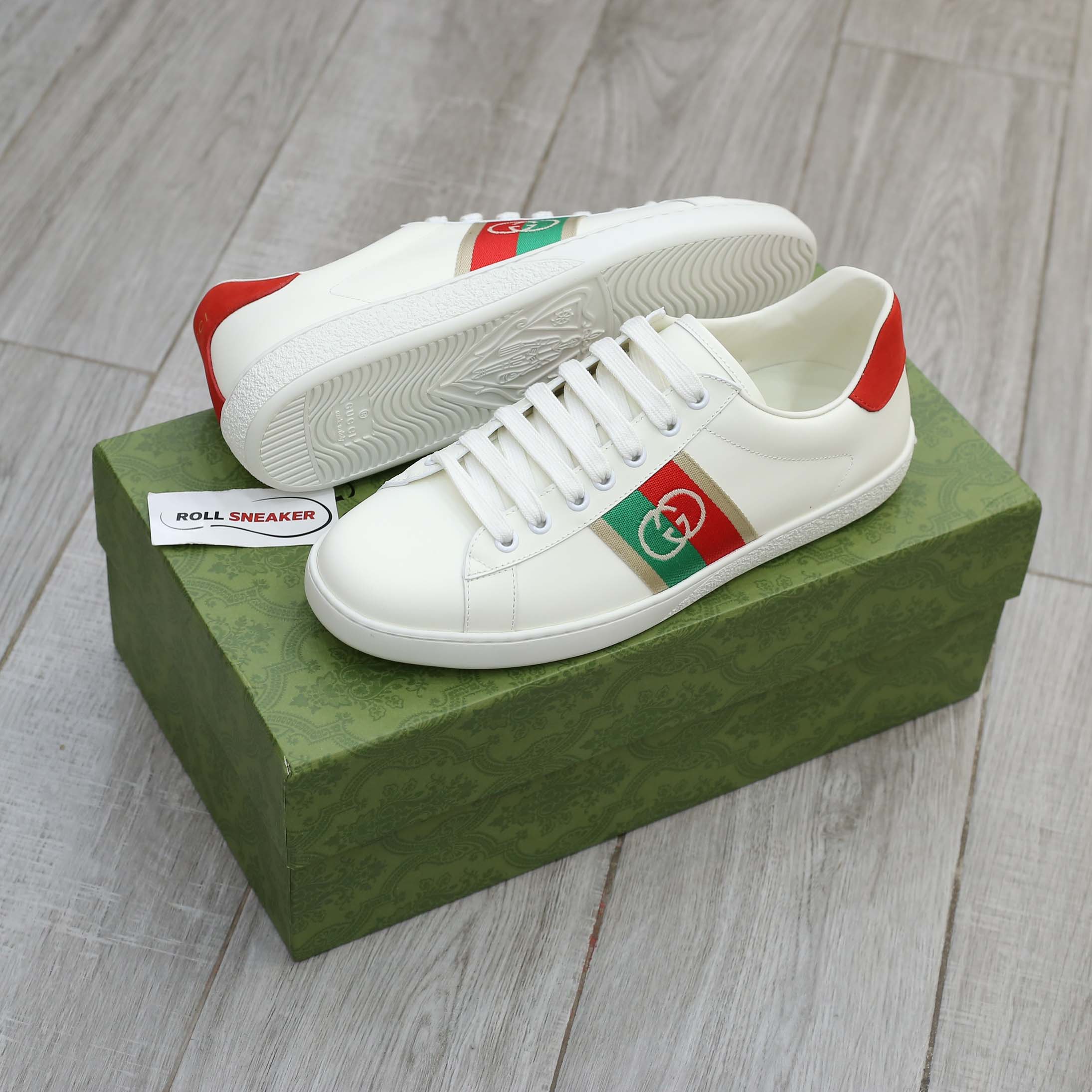 Giày Gucci Interlocking G Web Ace Best Quality