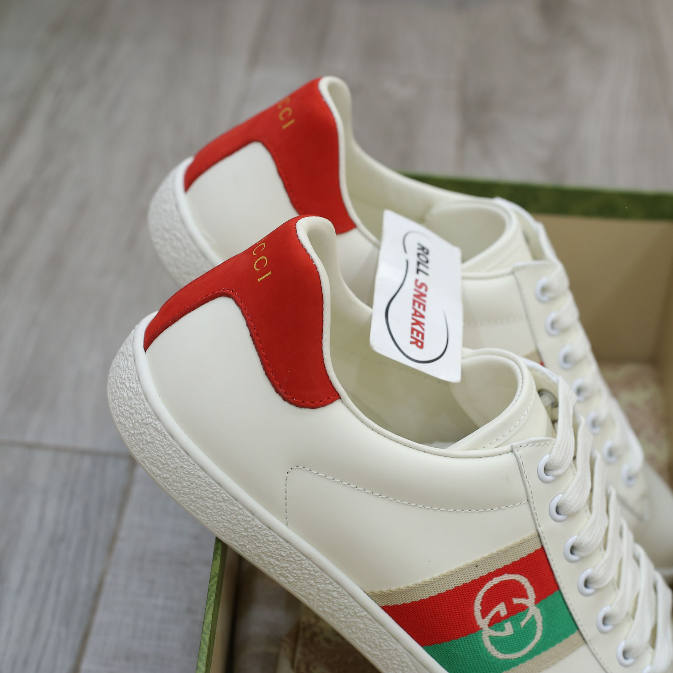 Giày Gucci Interlocking G Web Ace Best Quality