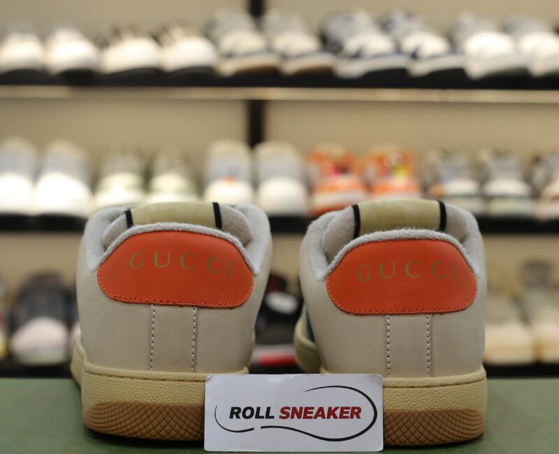 Giày Gucci Screener GG White Green Best Quality