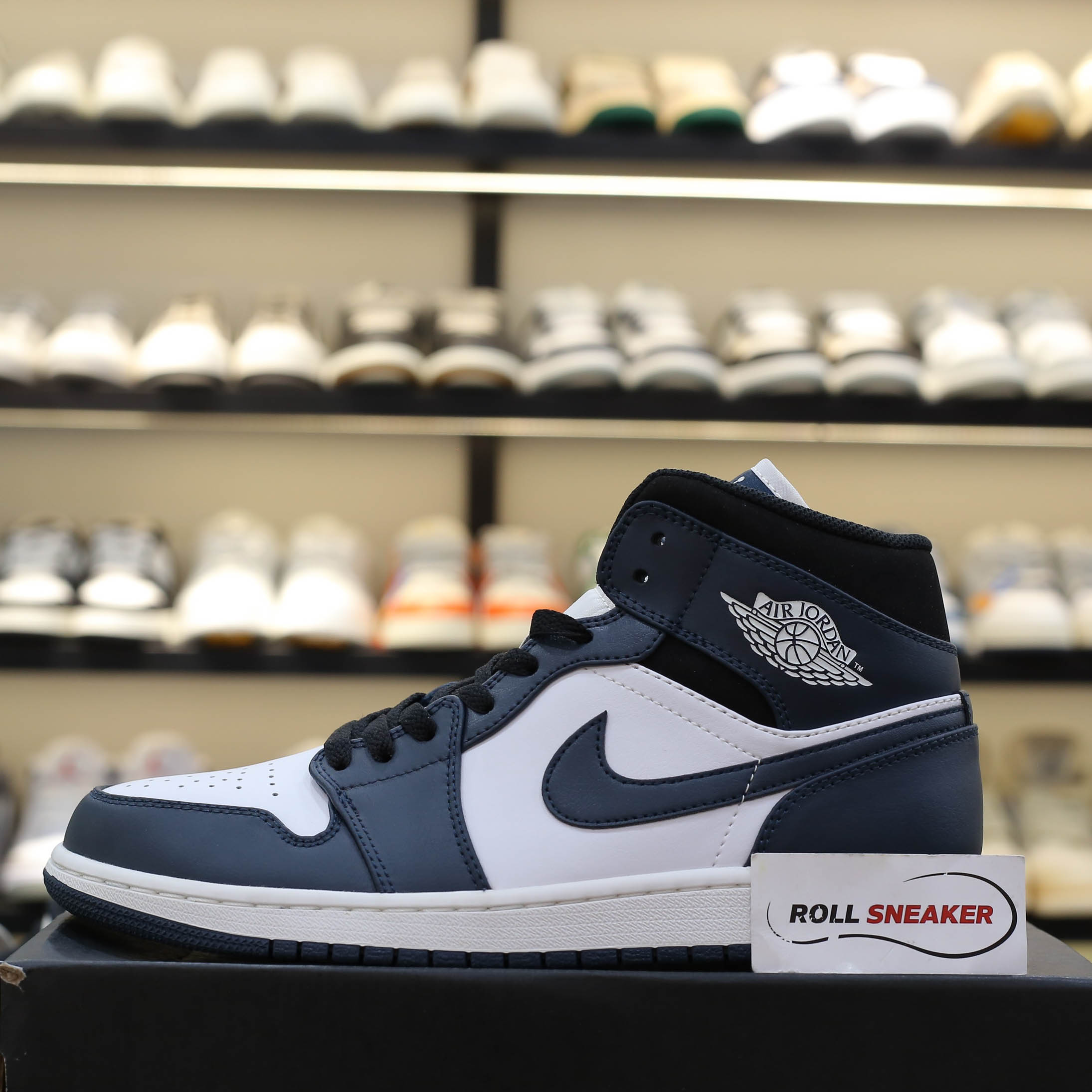 Giày Jordan 1 Mid Armory Navy Best Quality