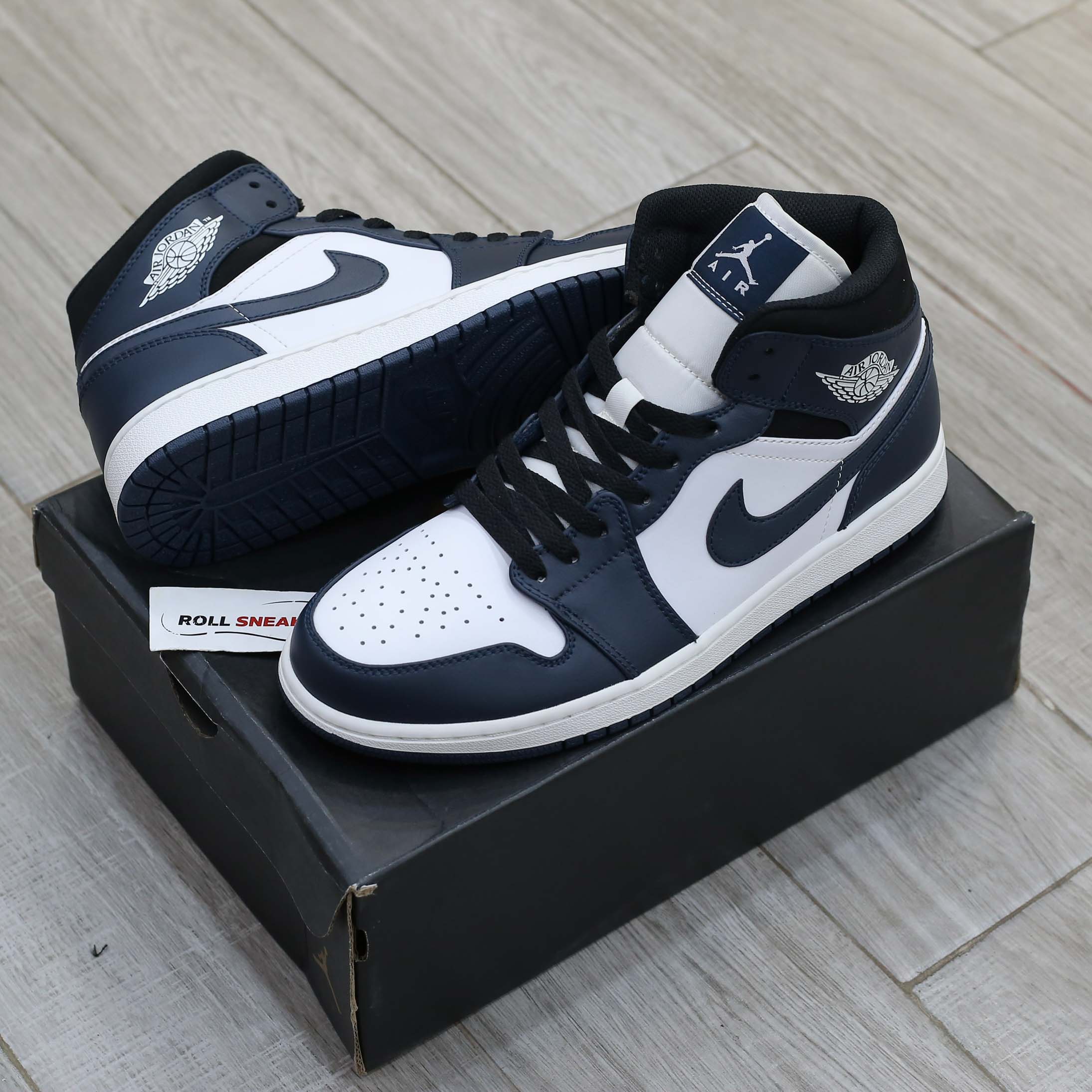Giày Jordan 1 Mid Armory Navy Best Quality
