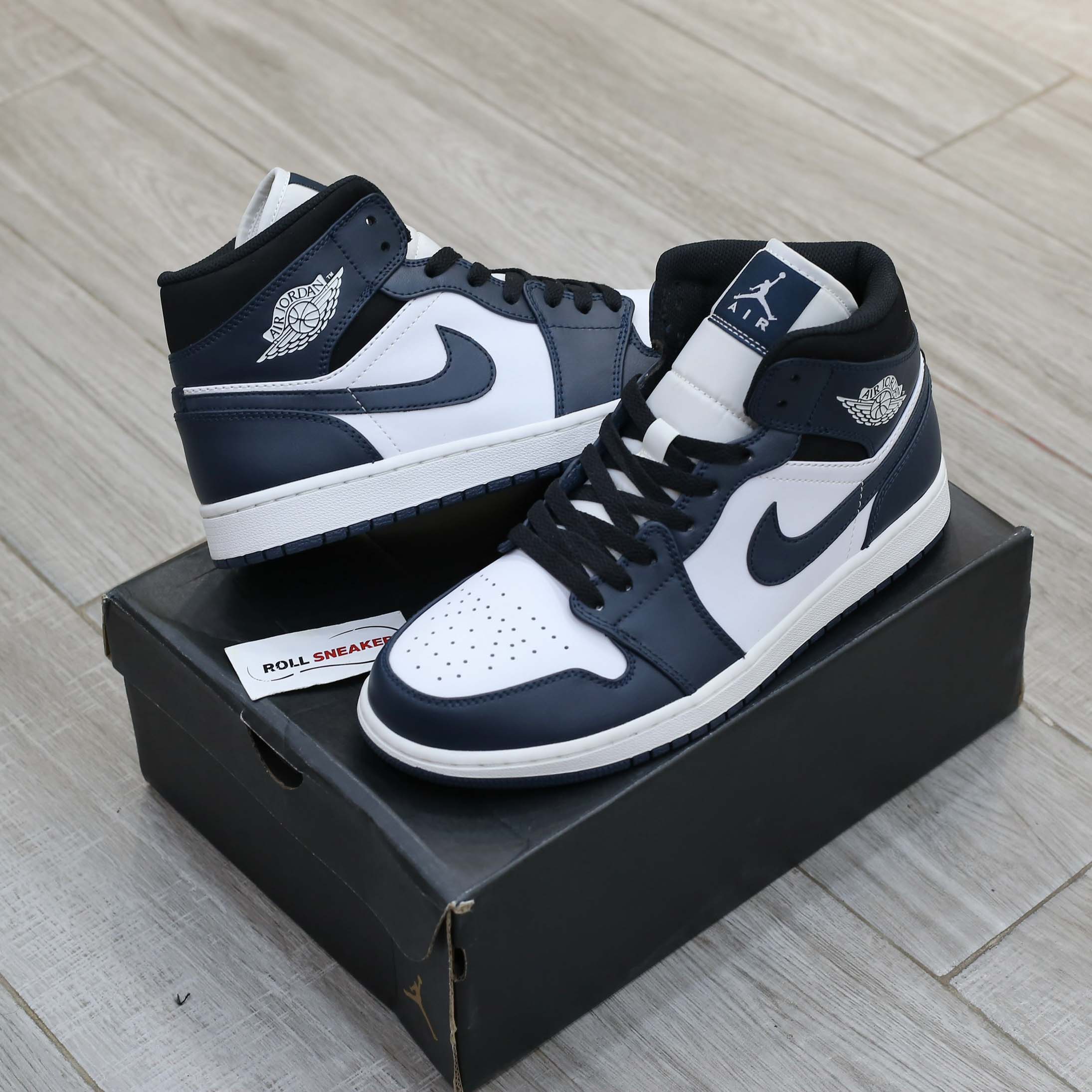 Giày Jordan 1 Mid Armory Navy Best Quality