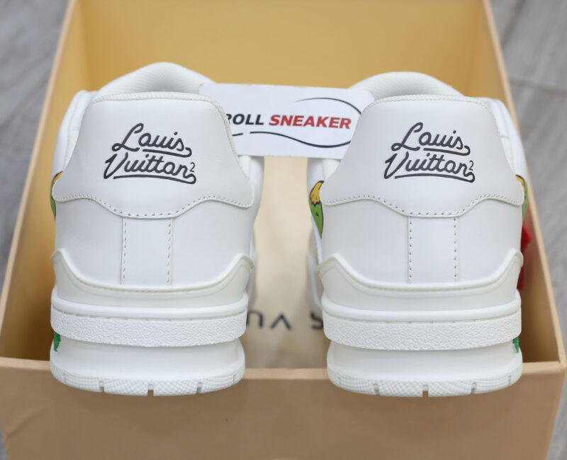 Giày Louis Vuitton LV Trainer x Nigo Duck Like Auth