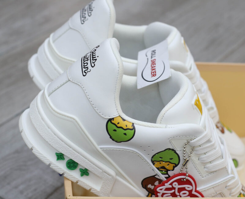 Giày Louis Vuitton LV Trainer x Nigo Duck Like Auth
